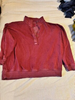 aerie Burgundy Sweater